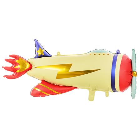 Flygplan Folieballong 91cm - Partyninja.se