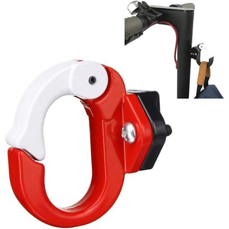 Metallkrok Monteringssats Aluminium Krok Monteringsfäste för Xiaomi Mijia M365/M365pro Elektrisk Scooter Röd