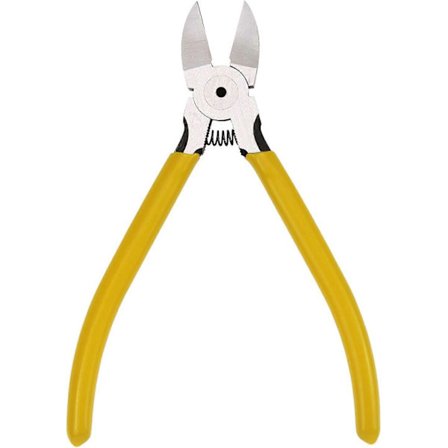 6" Diagonaalileikkurit, ammattimainen langanleikkuri, jossa on erittäin luja kromivanadiiniteräksestä valmistettu leikkuureuna