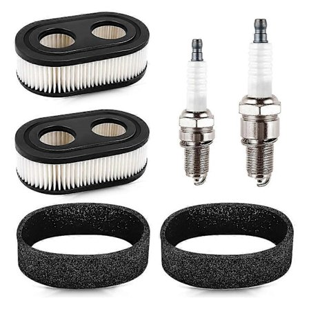 2 KPL 593260 Ilmansuodatin Esisuodattimella ja Sytytystulpalla Briggs & Stratton 500EX 550EX 575EX 625
