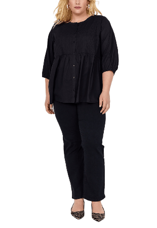 Wasabi Concept Wa-Mary 5 Shirt Skjortor Dam Svart +M