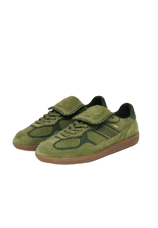 Alohas Tb.490 Club Suede Green Leather Sneakers Dam Grön 42