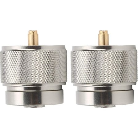 Camping komfur adapter, 2 stk. bærbar gasadapter konverter udendørs lille Ca