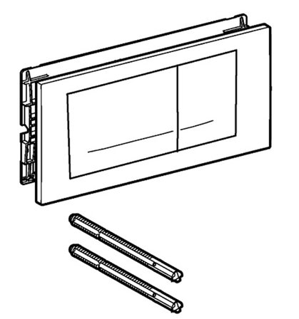 IDO Z6902200001 Tryckknapp, Badrum