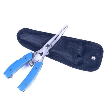 Praktisk fisketang med indbyggede knive Blå (FQ)