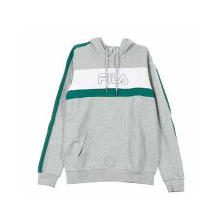 Fila, Hoodies Grijs, Heren, Maat:XL