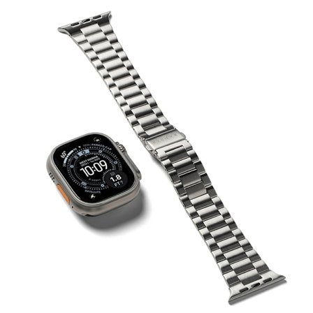 Ringke Apple Watch (44/45/46/49mm) Armband Metal Air - Silver
