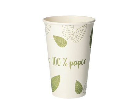 PAPSTAR Pappersbägare Zero 30cl 50/fp - Lyreco - Kök och servering - Engångsartiklar - Pappersbägare