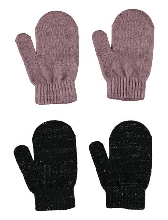 Nmfmagic Glitter Mittens 2P Accessories Gloves & Mittens Mittens Multi/patterned Name It