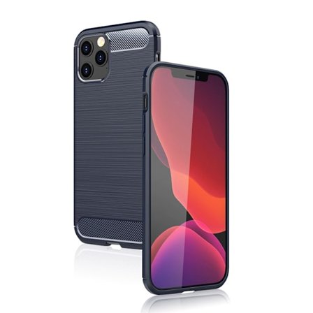 Carbon Flex iPhone 12 Pro / iPhone 12 skal - Blå