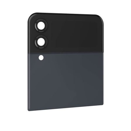 Original Galaxy Z Flip 4 Upper Battery Cover Outer Display Midnight Blue
