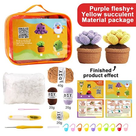 Heklesett for nybegynnere Heklesett for kosedyr 04 04