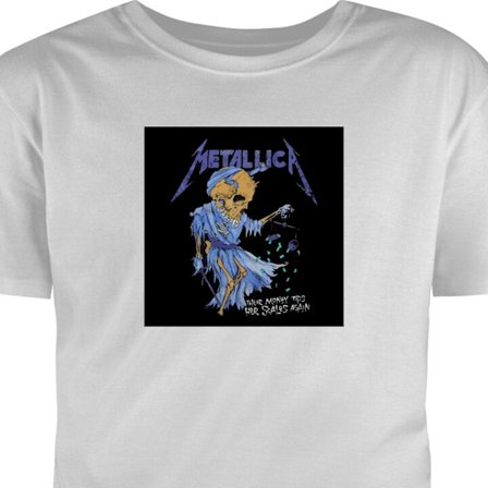 Barn T-shirt Metallica Rock Musik Band Hardrock