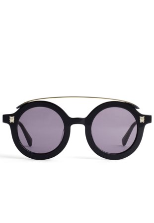 Mini Rodini Solglasögon med Skärm Unisex Svart ONESIZE