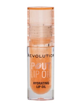 Revolution Beauty London Revolution Pout Lip Oil - Orange - ONE SIZE