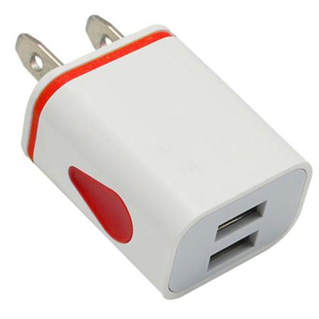 1st 5v2a Usb Laddare Bärbar Snabbladdning Travel Illuminate Po