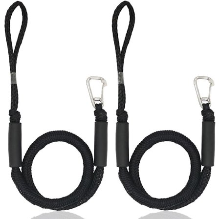 Venevarusteet - 2 kpl - 120-170 cm - Veneen Köysi & Kiinnitysköysi - Joustava, Kelluva Kiinnitysmateriaali - Kiinnitysköysi - Koukuilla - 