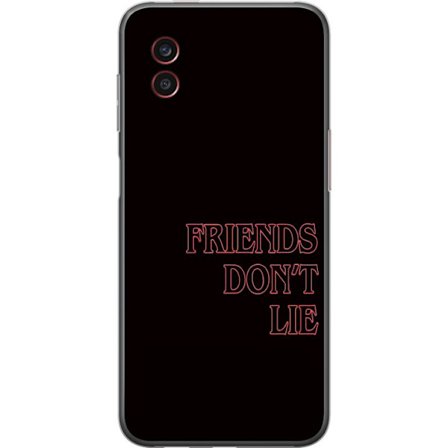 Kompatibelt Mobilskal till Samsung Samsung Galaxy Xcover6 Pro Stranger Things Vänner Ljuger Inte