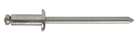 Ejot 135050 Blindnagle A4, standard, rund凸 4x6 mm, 500-pack, Innfesting