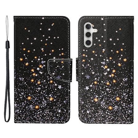 Wonderland Samsung Galaxy A34 5G Läppäkotelo - Shattered Stars