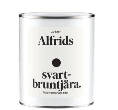 Alfrids Produkter V410063 Svartbruntjära 0,9 l, Färg & tapeter