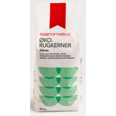 Skærtoft mølle Rugkerner skårne Ø 500 g, Helse & Madvarer, Kerner & Frø, Kerner