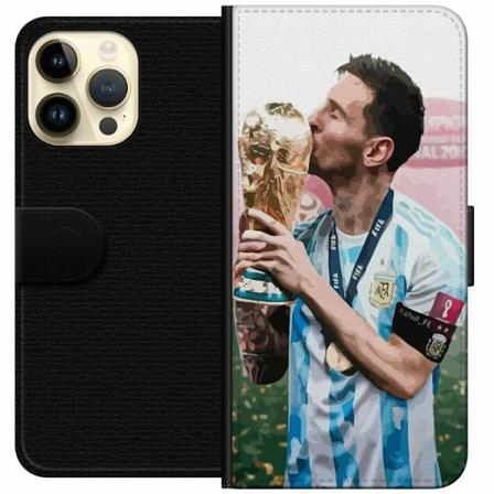 Apple Iphone 14 Pro Max Plånboksfodral Messi