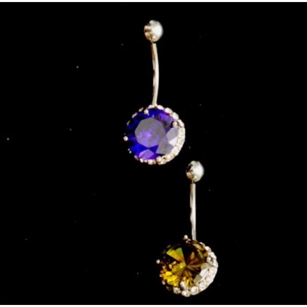 Navelpiercing Piercing smycken GRÖN