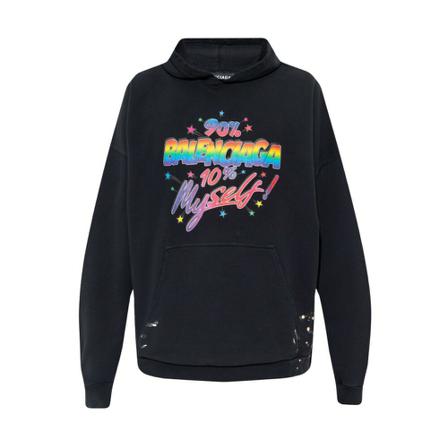 Balenciaga Hoodie Sort, Herre