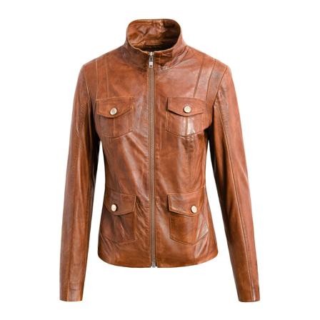 Btfcph Jacket High Collar , Bruin , Dames , Maat: S