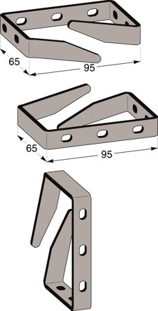 MP bolagen 869E Vaijeriohjaimen sanka 19 tuuman räkkiasennus Alumiini, Tietokoneet & internet