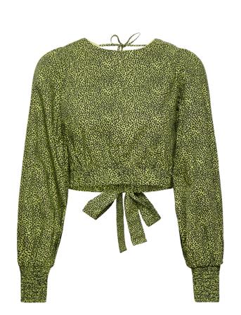 Calliopegz Blouse Green Gestuz