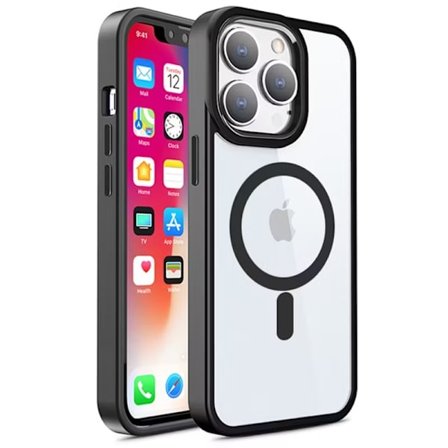 iPhone 13 Pro Max Silikonskal - Magsafe Svart