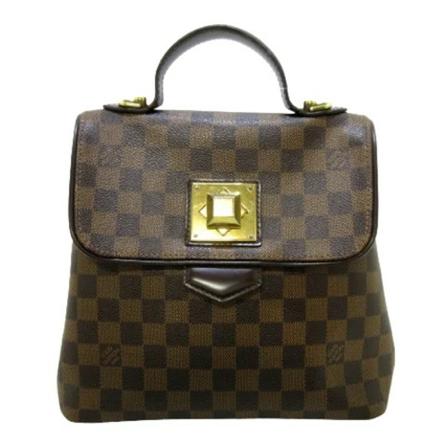 Louis Vuitton Vintage Pre-owned Canvas hndtasker Brun, Dame Vintage Tasker, Størrelse: ONE Size
