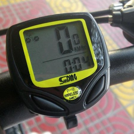 Trådlös LCD-cykelcomputer Odometer Cykel
