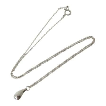 Tiffany & Co. Pre-owned, Necklaces Grijs, Dames, Maat:ONE Size
