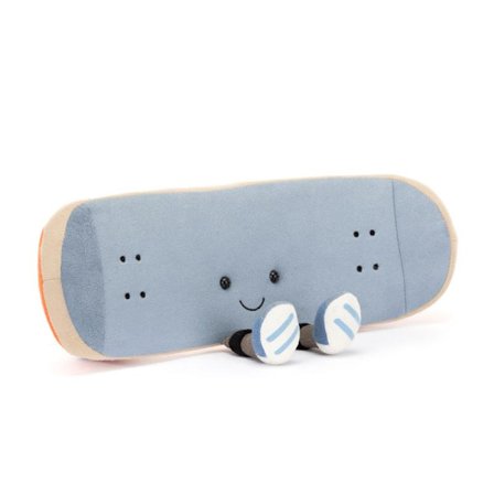 Jellycat Amuseables Sports Skateboarding mjukdjur 34 cm