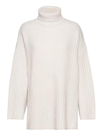 Keiko Turtleneck 11250 Turtleneck Polotröja Creme Samsøe Samsøe