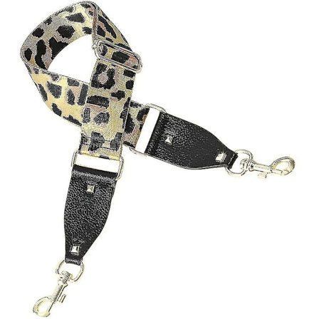 Damväska Axelremsbred Färgglad Leopard Axelremsläder Axelremmar Handväska Axelrem Justerbar Axelrem För Tote Väskor Plånbok Cr