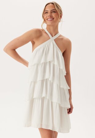 VILA-Vifiluka H/N S/L SHORT DRESS S-40