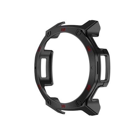 Amazfit T-Rex 3 Pro (44mm) kompatibelt med PC-suojakuori kaksivärinen suoja Black/Red