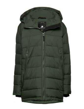 Valetta Bs Yt Jkt Foret Jakke Grøn Didriksons