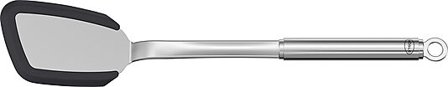 RÖSLE STEKESPADE STÅL/SILIKON 35,5CM