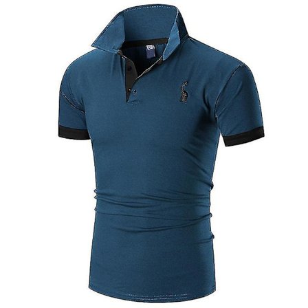 Sommerklær 2023 Casual Sport Menn Polo T-skjorter Med Logo Broderi Tilpasset Golf Menn Polo Skjorter