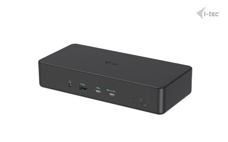 I-TEC dokkingstasjon - USB-C / Thunderbolt 3 / USB 3.0 - 2 x HDMI, 2 x DP - 1GbE