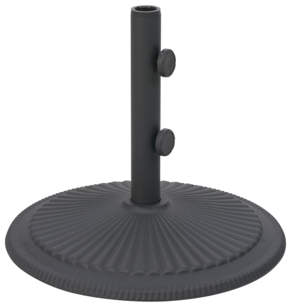 Brafab Solara Parasollfot Ø49 cm, 36 kg Antracit, Utemiljö