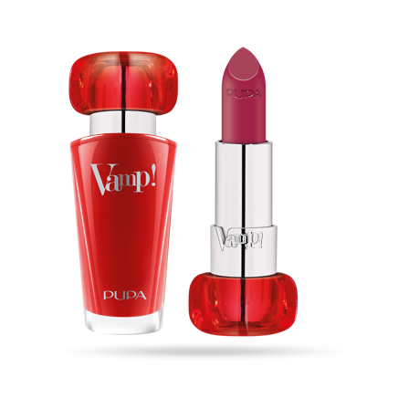 Pupa Vamp! Lipstick Rossetto Volumizzante 3,5g Black Cherry 201