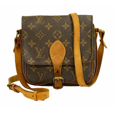 Louis Vuitton Vintage Pre-owned Cartouchiere Taske Brun, Dame Vintage Tasker, Størrelse: ONE Size
