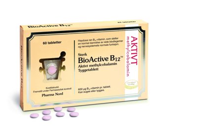 Pharma Nord BioActive B12 600μg, 60 stk.