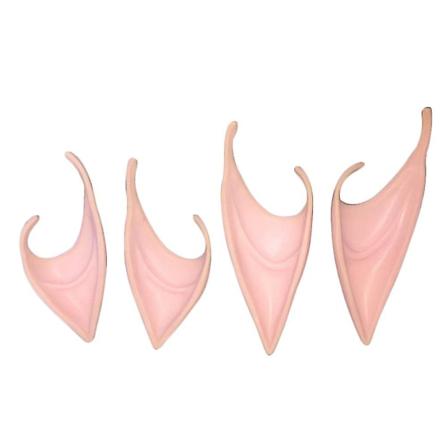 2 Par Elf Ører Cosplay Tilbehør Rekvisit til Halloween Party Anime Party Kostume